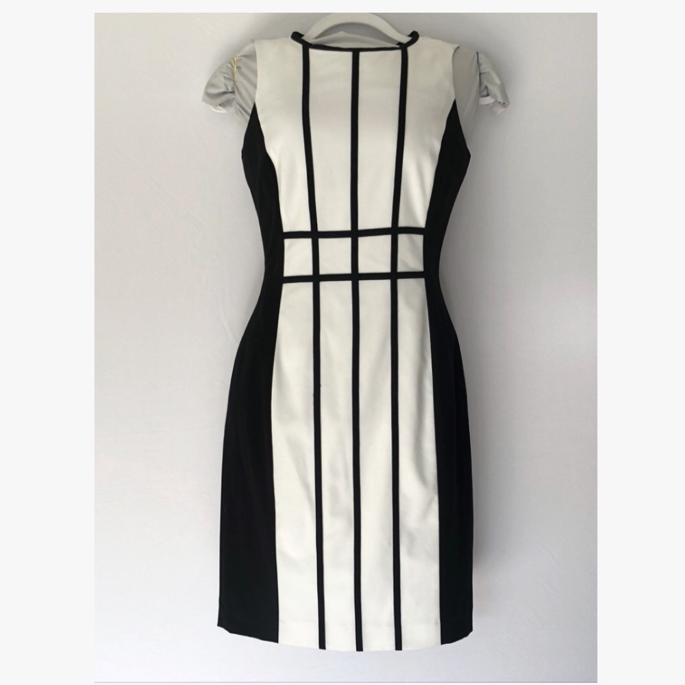 Black and White Calvin Klein Dress